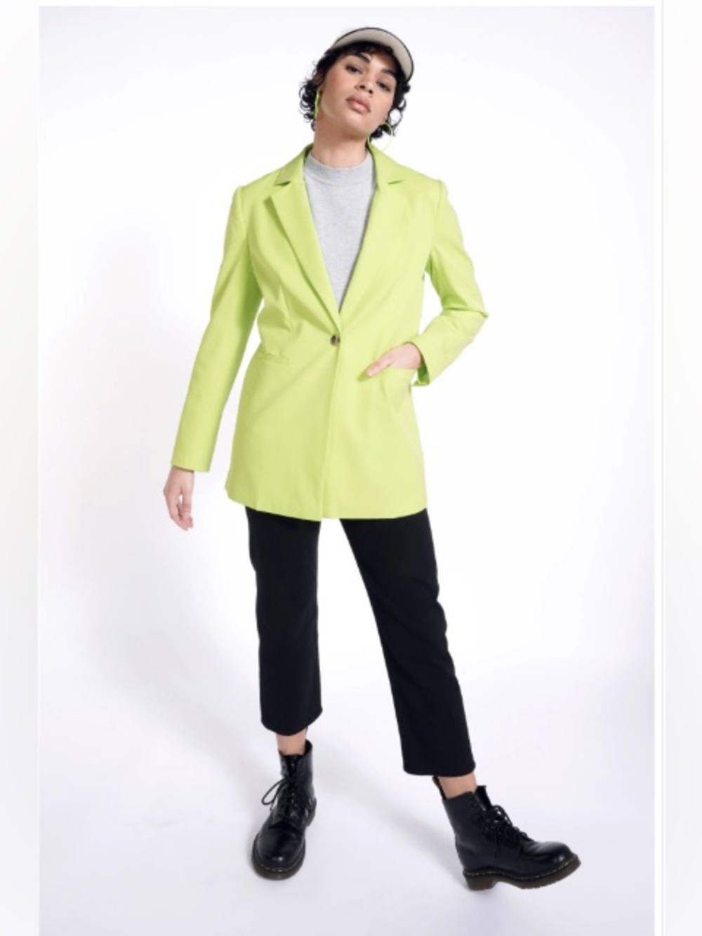 BP Wildfang Neon Green Blazer